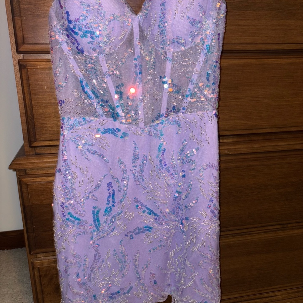 Homecoming corset dress